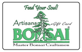 Artisans Bonsai Gift Cards